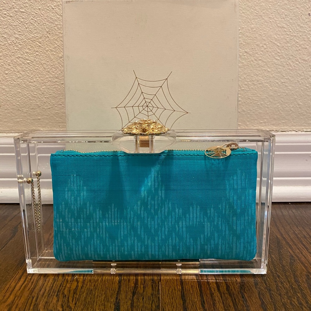 Charlotte Olympia Pandora Clutch NEW